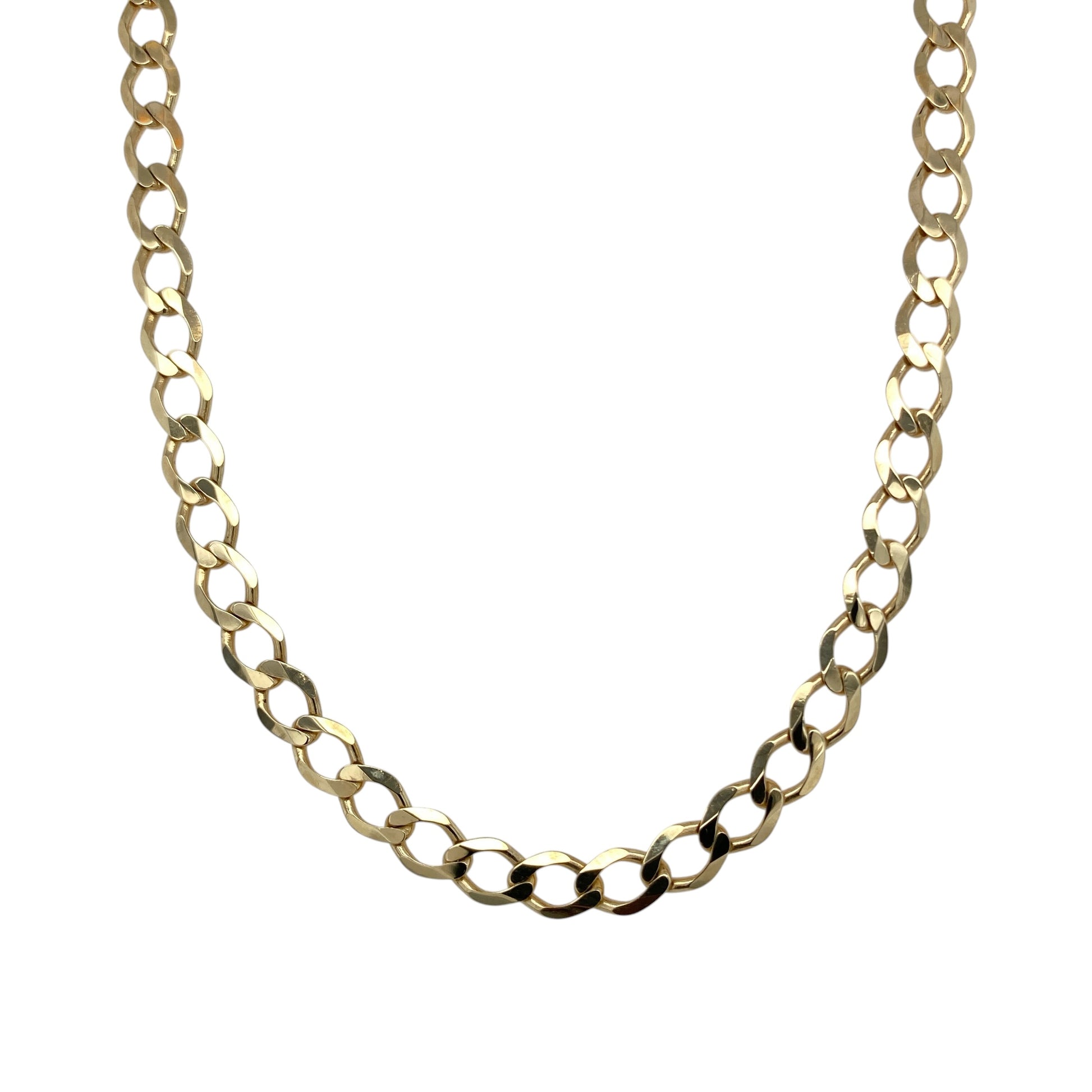 9ct Gold 20" Curb Chain