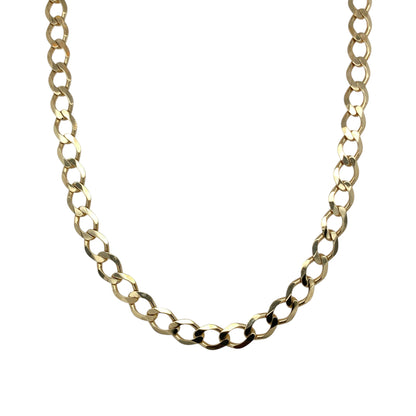 9ct Gold 20" Curb Chain