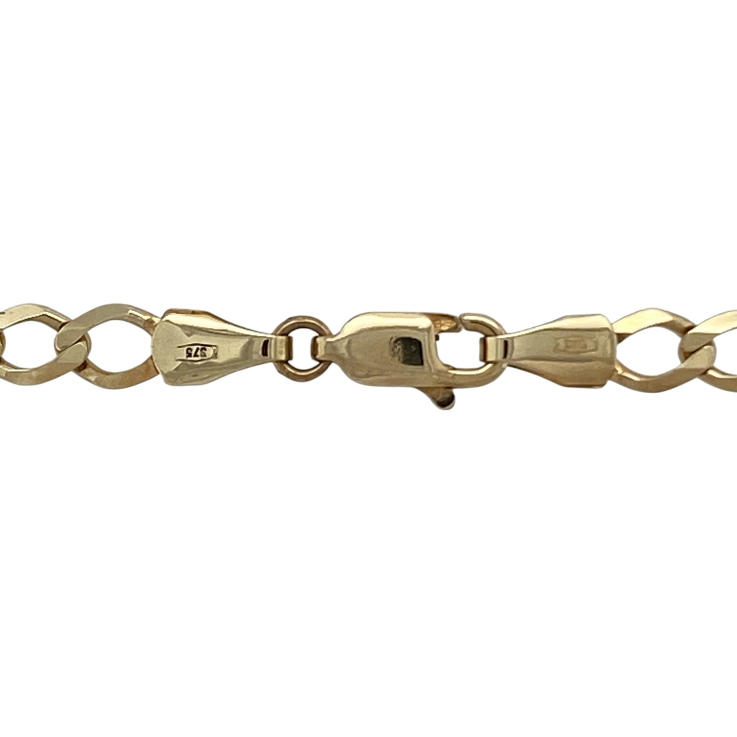Bring bold simplicity and classic style to your collection with this pre-owned 9ct yellow gold curb chain, featuring a wider profile and strong presence—perfect for everyday wear or pairing with a statement pendant.

Design: The chain features a traditional curb link pattern with a 4mm width, offering a more substantial and eye-catching look while maintaining a smooth, comfortable fit.