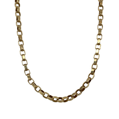 9ct Gold 22" Belcher Chain
