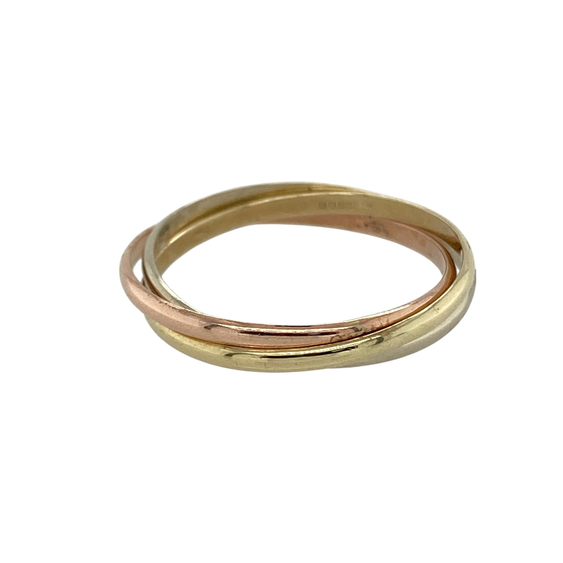 9ct Gold Three Band Ring
