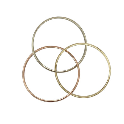 9ct Gold Three Band Ring