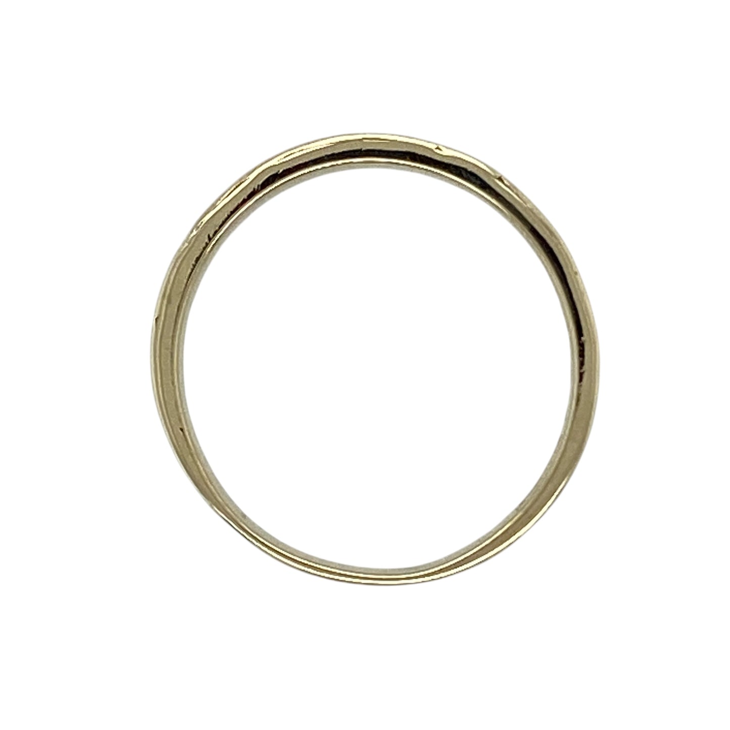 9ct Gold Greek Key Patterned Band Ring