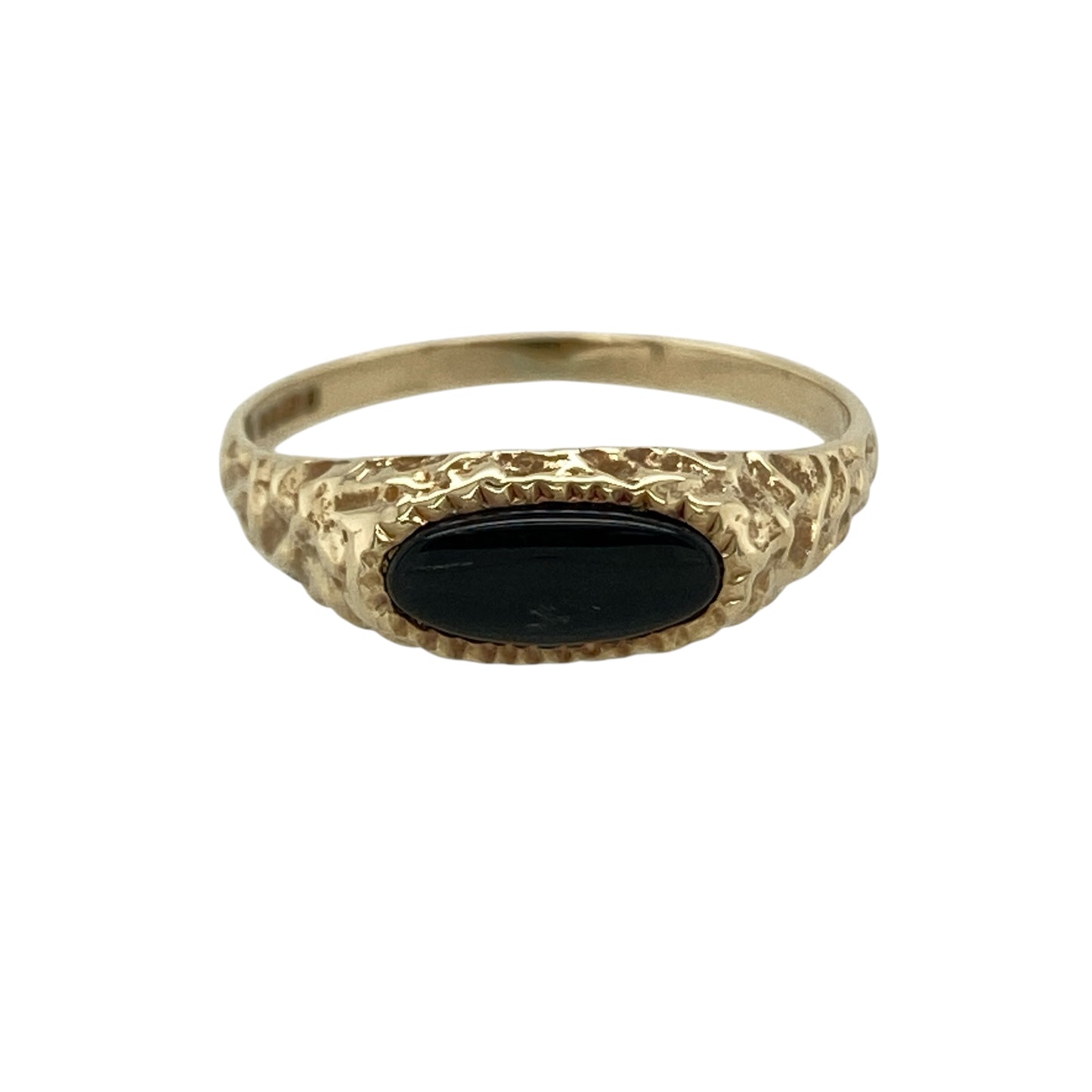 9ct Gold & Onyx Signet Ring