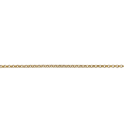 9ct Gold & Mother of Pearl Heart 16" Necklace