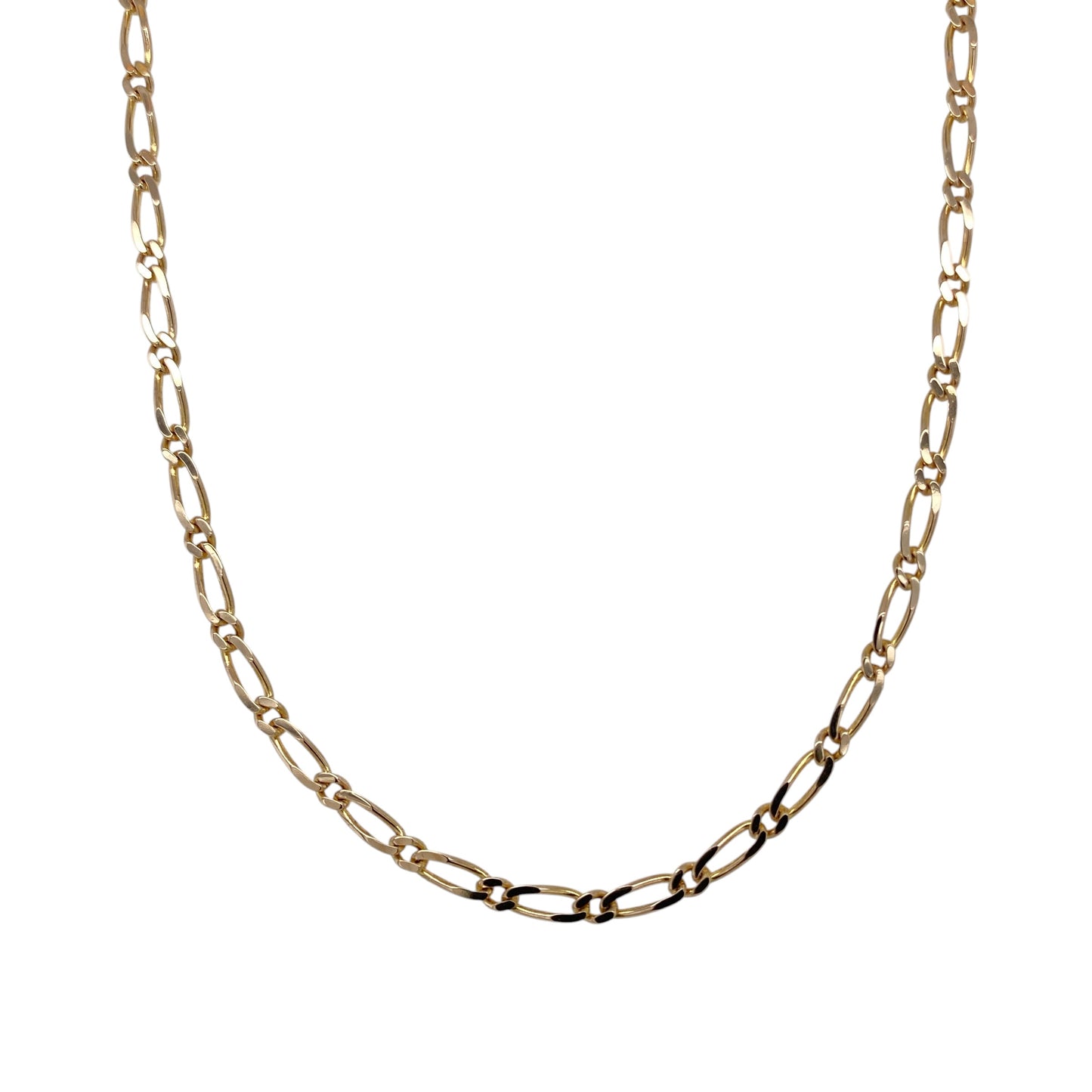 9ct Gold 18" Figaro Chain