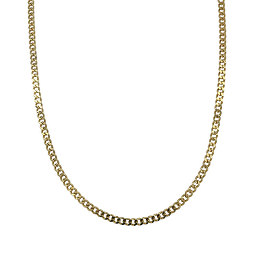 9ct Gold 18" Curb Chain