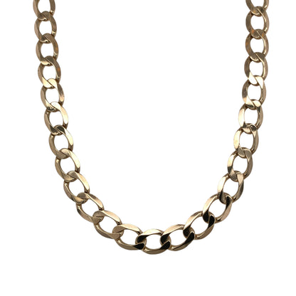 9ct Gold 20" Curb Chain