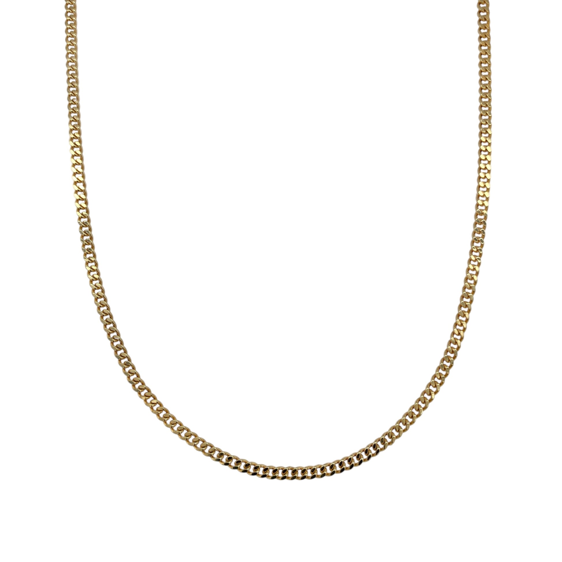 9ct Gold 20" Curb Chain