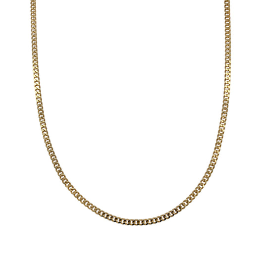 9ct Gold 20" Curb Chain