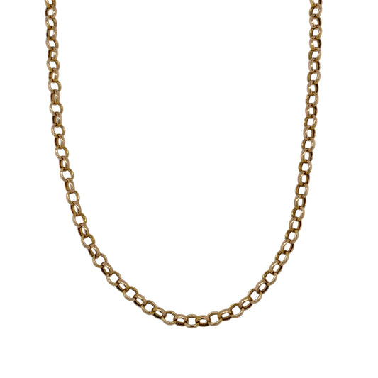 9ct Gold 20" Belcher Chain
