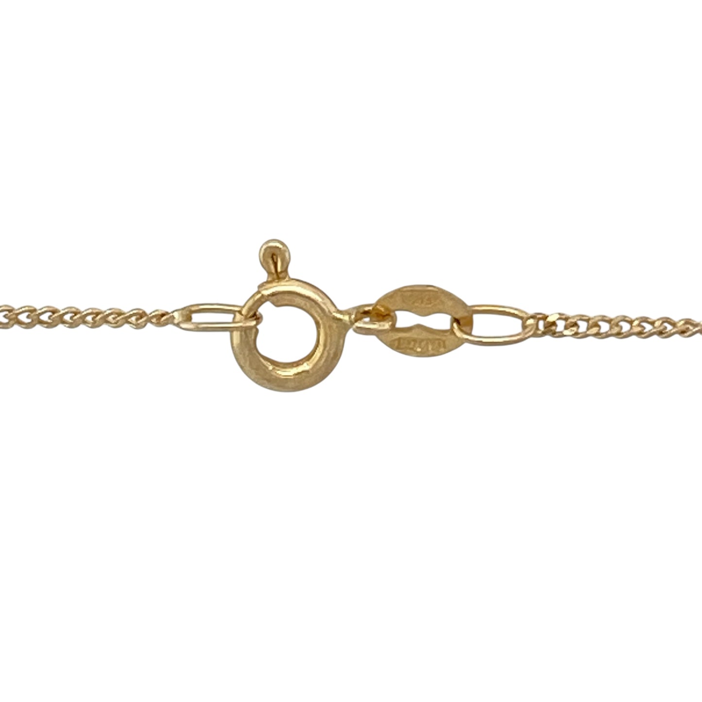 9ct Gold Welsh Dragon 18" Necklace