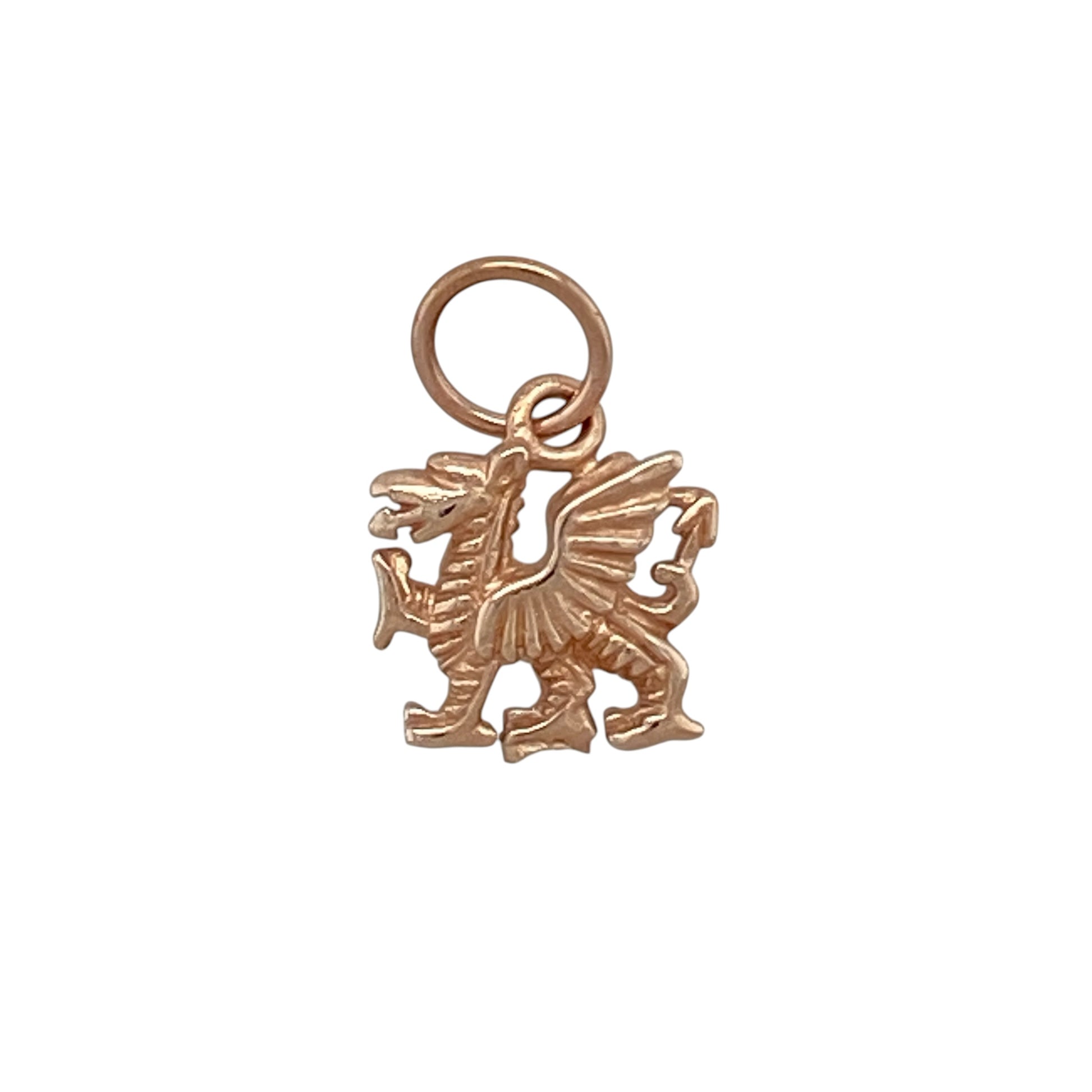 9ct Gold Welsh Dragon Pendant