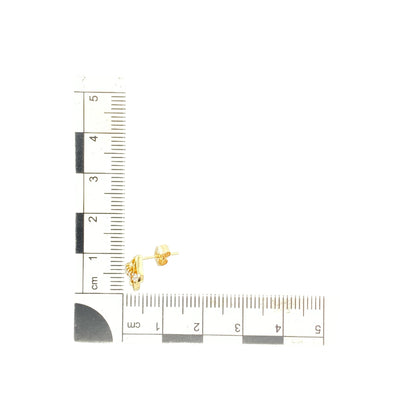 9ct Gold & Diamond Set Stud Earrings