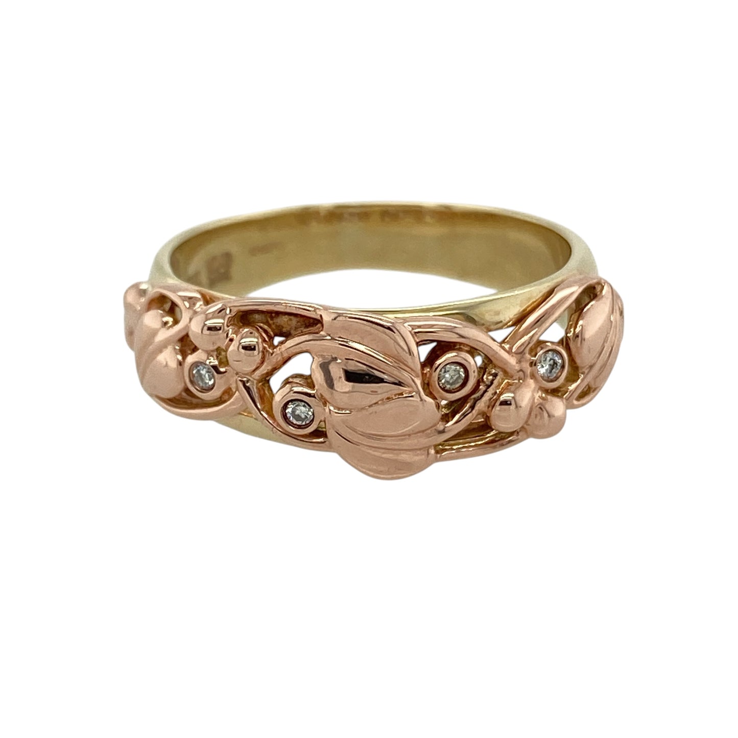 9ct Gold & Diamond Clogau Tree of Life Ring
