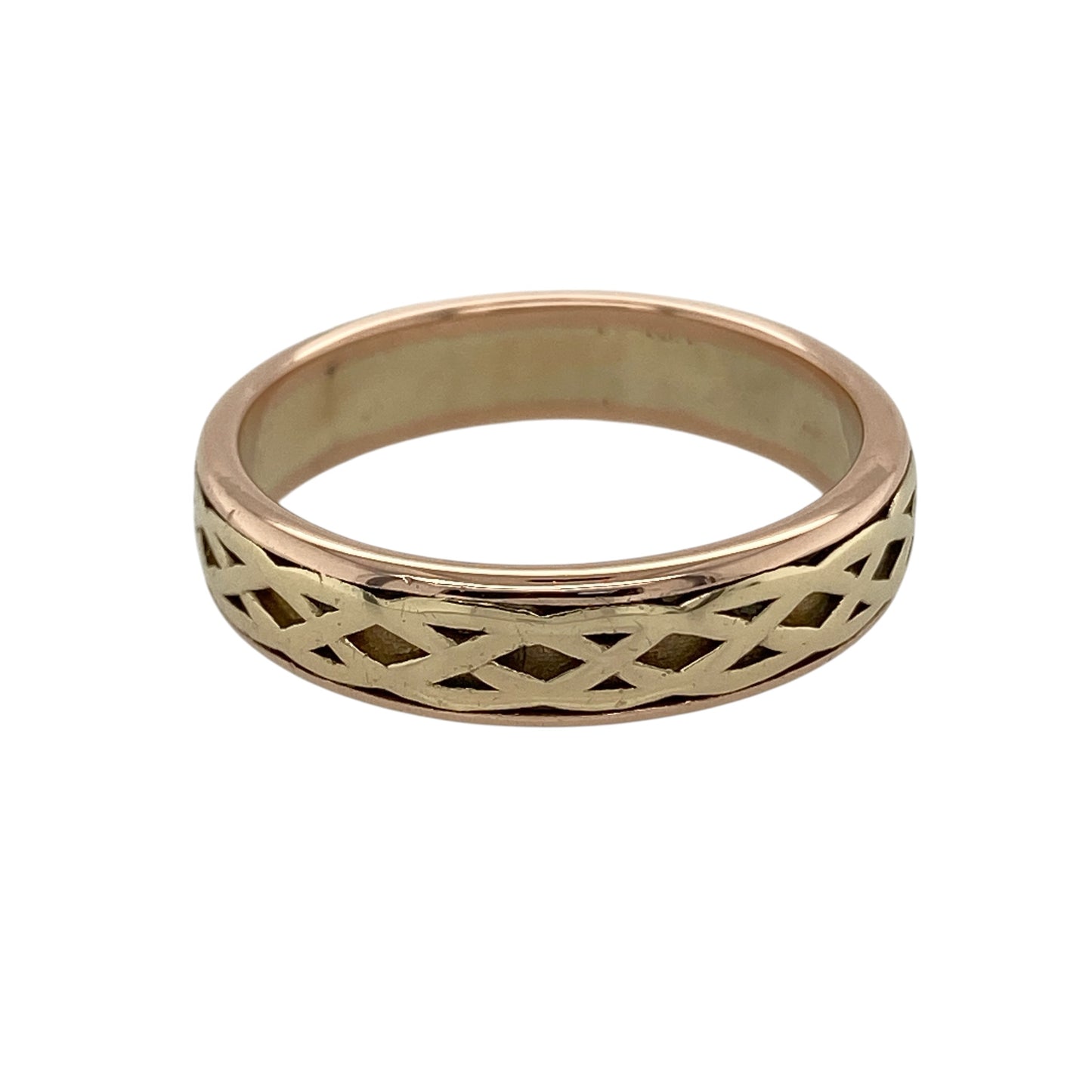 9ct Gold Clogau Celtic Weave Band Ring