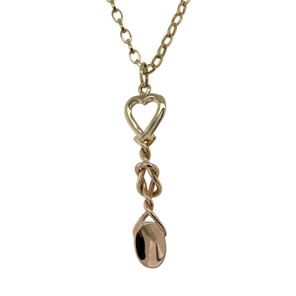 9ct Gold Clogau Lovespoon 16" Necklace
