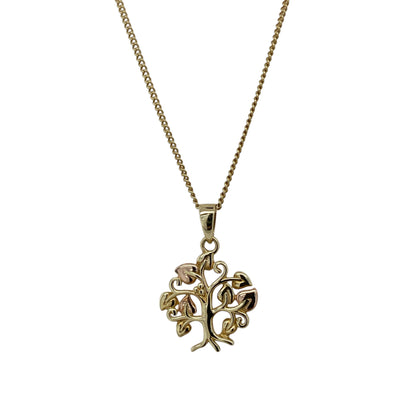 9ct Gold Clogau Tree of Life 18" - 22" Necklace