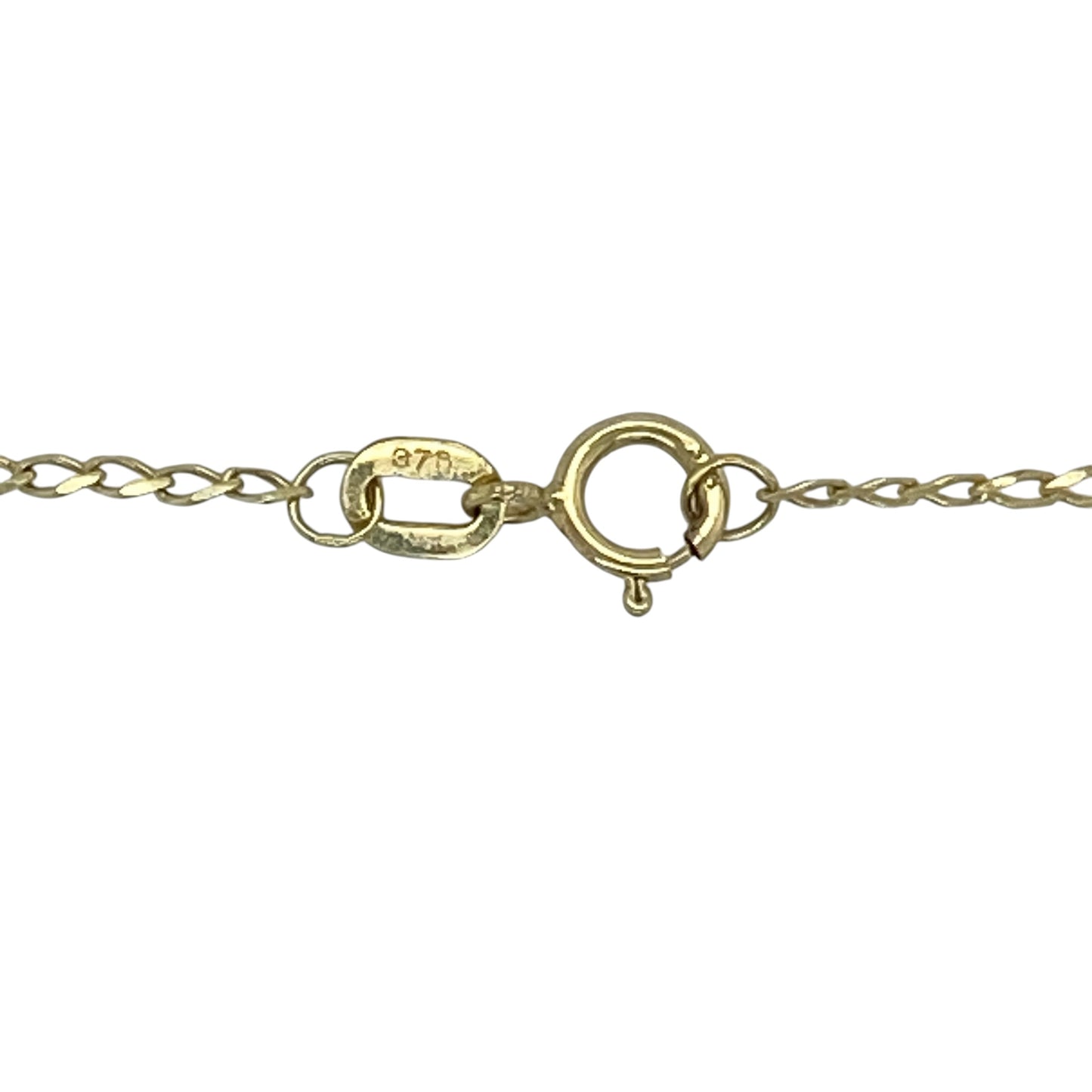 9ct Gold 'Precious Memories' Family Oval Locket 18" Necklace