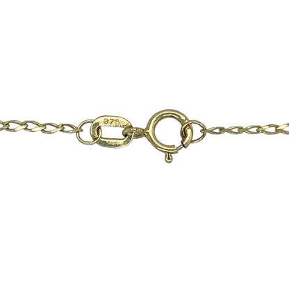 9ct Gold 'Precious Memories' Family Oval Locket 18" Necklace