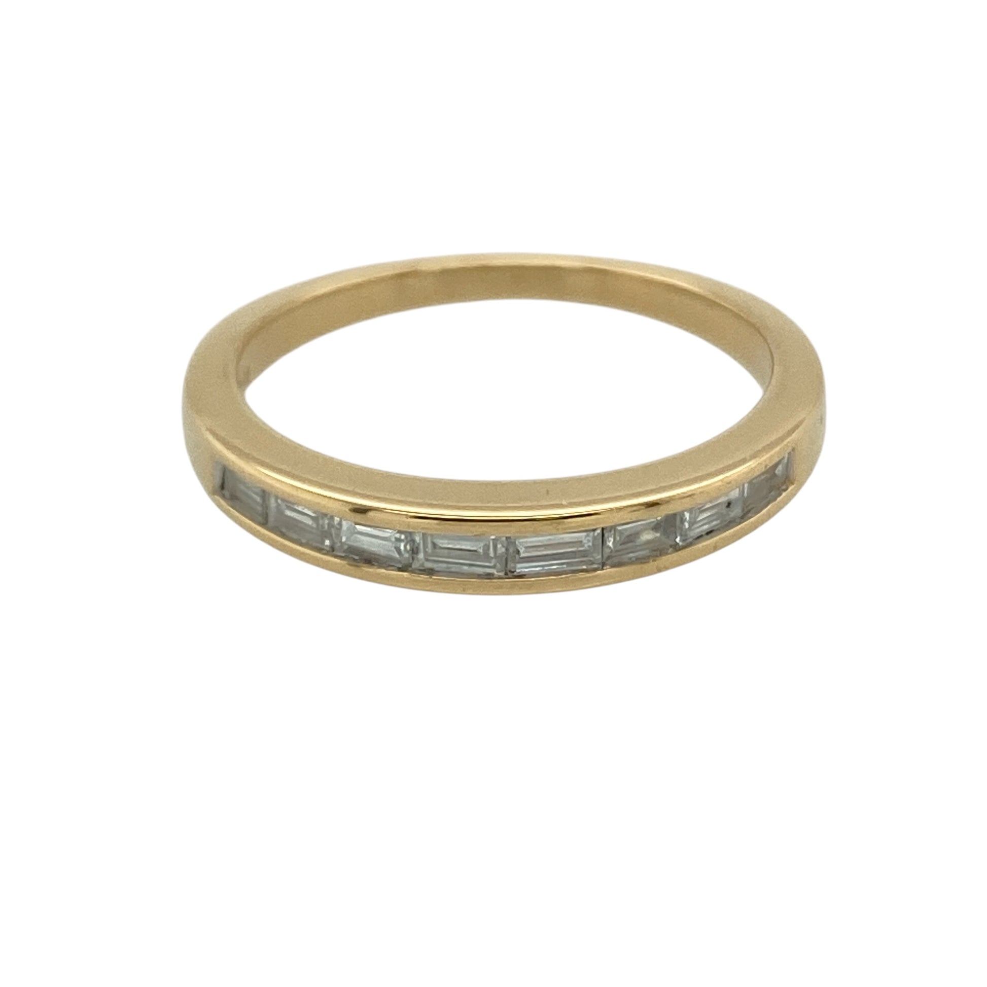 18ct Gold & Diamond Set Band Ring