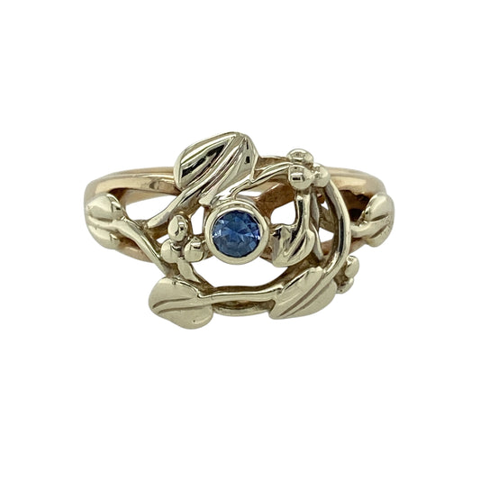 9ct Gold & Sapphire Clogau Tree of Life Ring