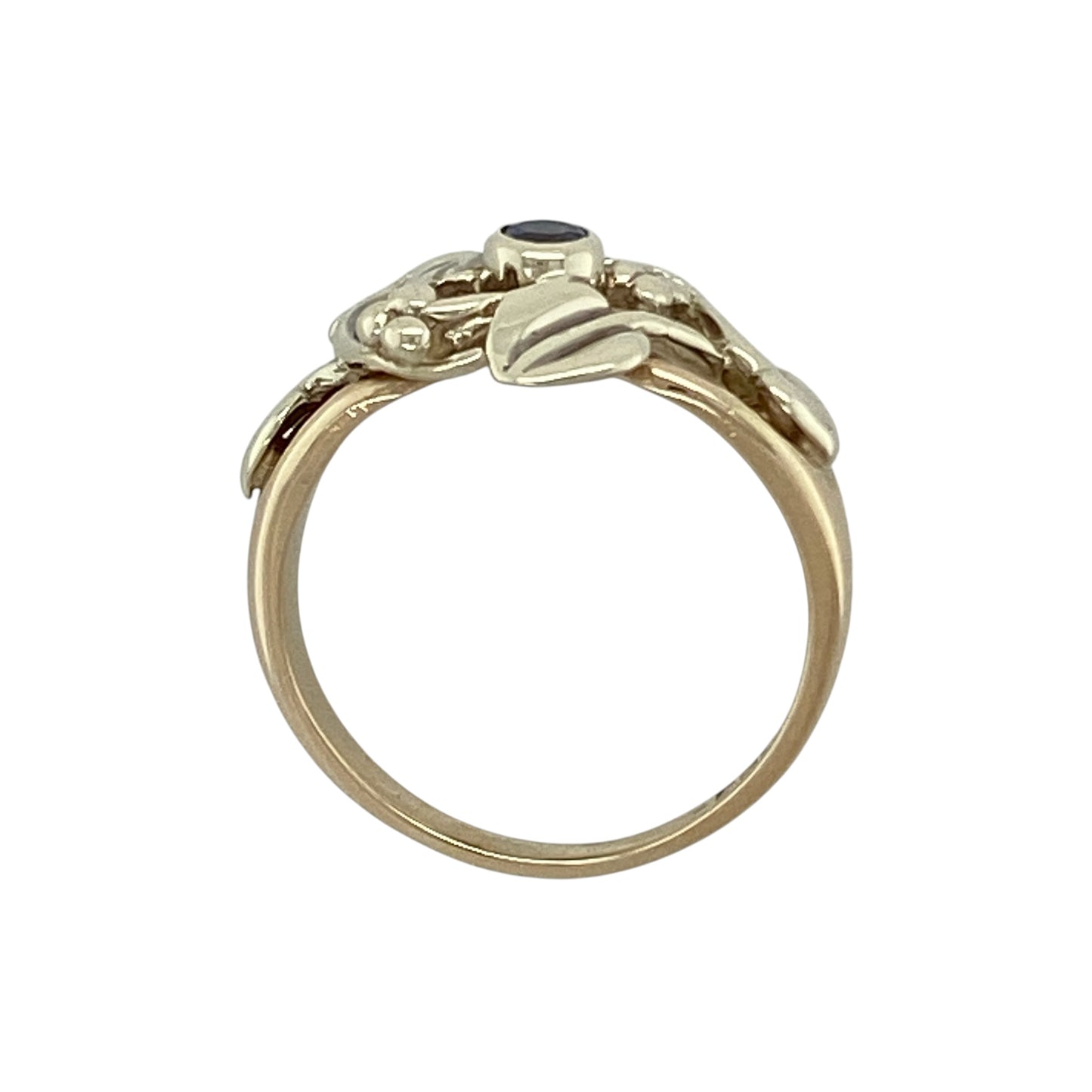 9ct Gold & Sapphire Clogau Tree of Life Ring