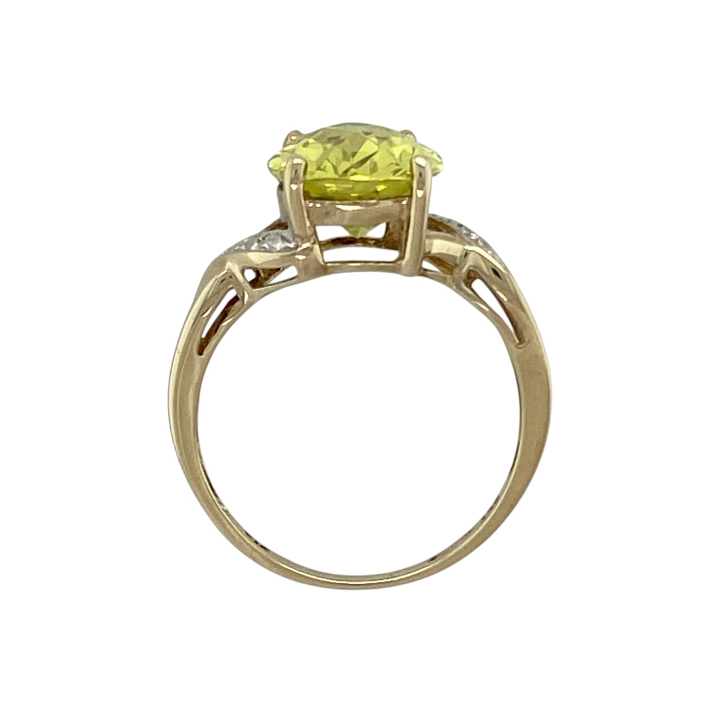 9ct Gold & Peridot Ring