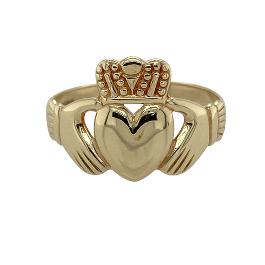 9ct Gold Claddagh Ring