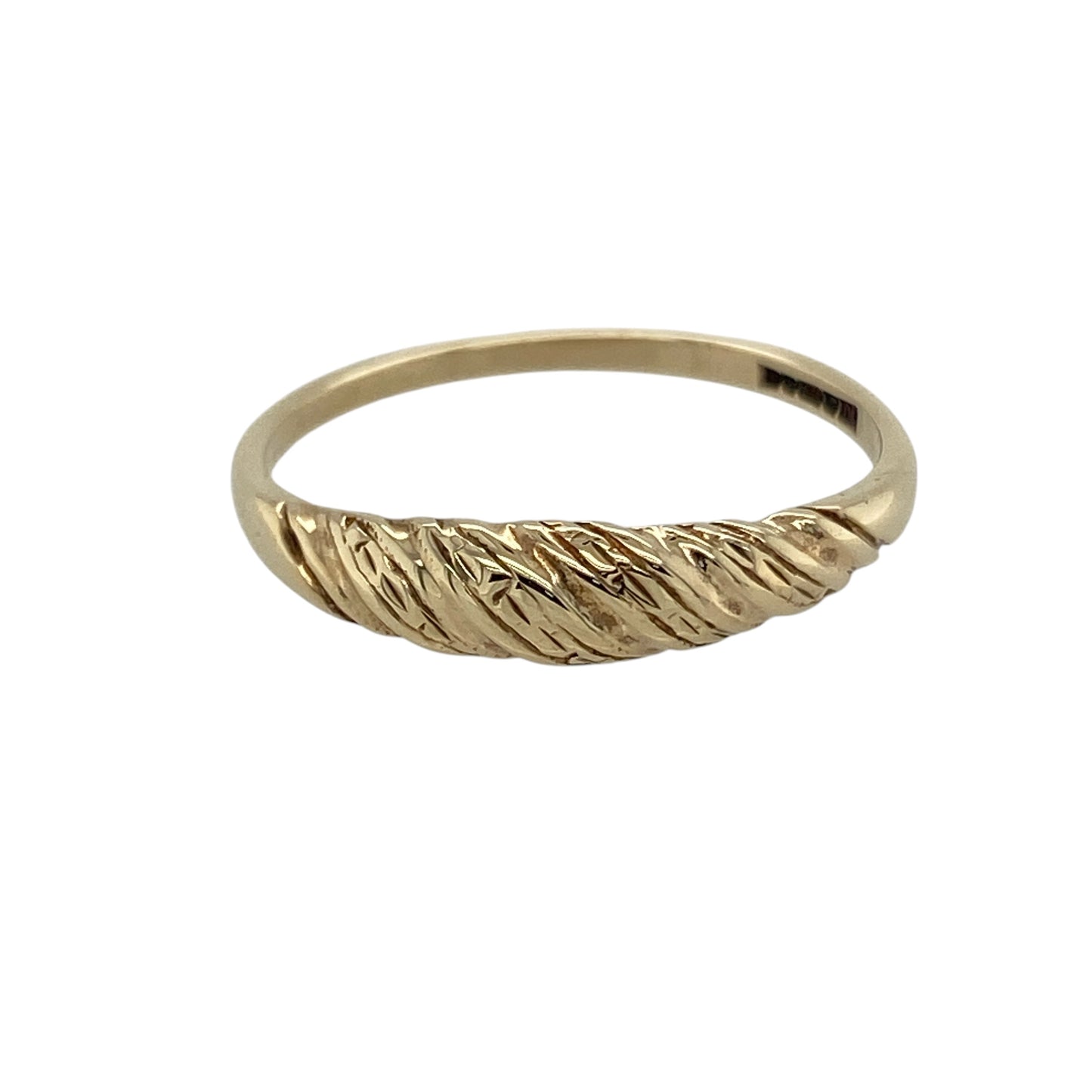 9ct Gold Twisted Band Ring