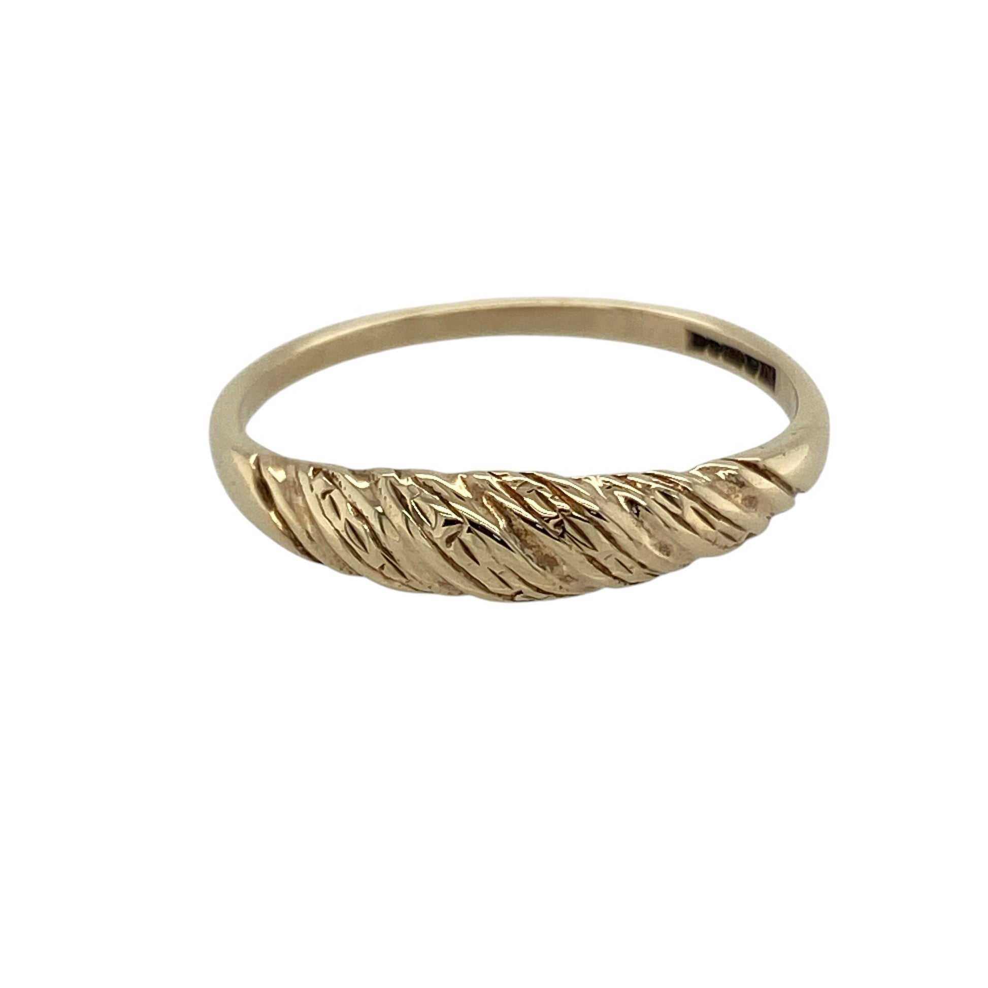 9ct Gold Twisted Band Ring