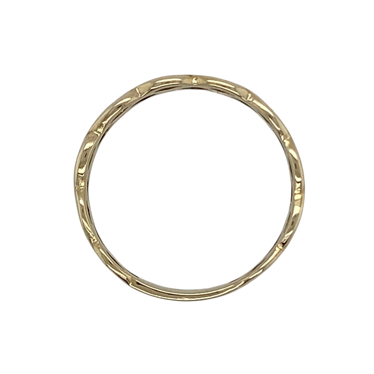 9ct Gold Open Celtic Weave Band Ring