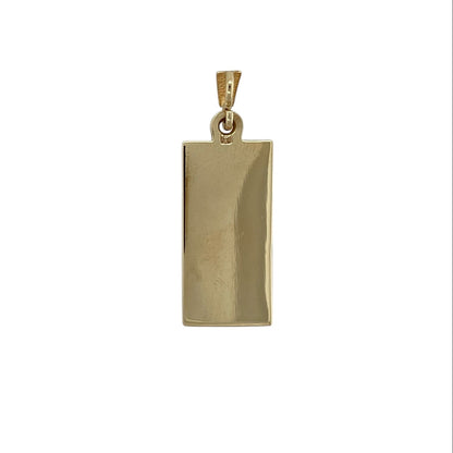 Make a bold statement with this pre-owned 9ct yellow solid gold hallmarked ingot pendant, featuring a timeless classic design with substantial weight and traditional appeal—perfect for everyday wear, layering, or adding to a fine jewellery collection.

Design: The pendant features the iconic ingot shape with a smooth polished finish and hallmarked detailing, offering a classic and instantly recognisable gold jewellery style.