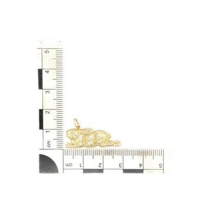 9ct Gold Rabbit Pendant