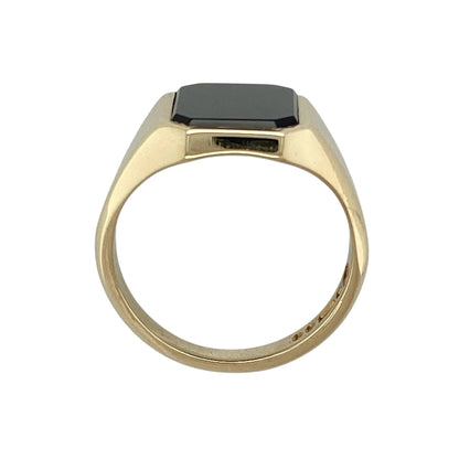 9ct Gold & Onyx Set Signet Ring