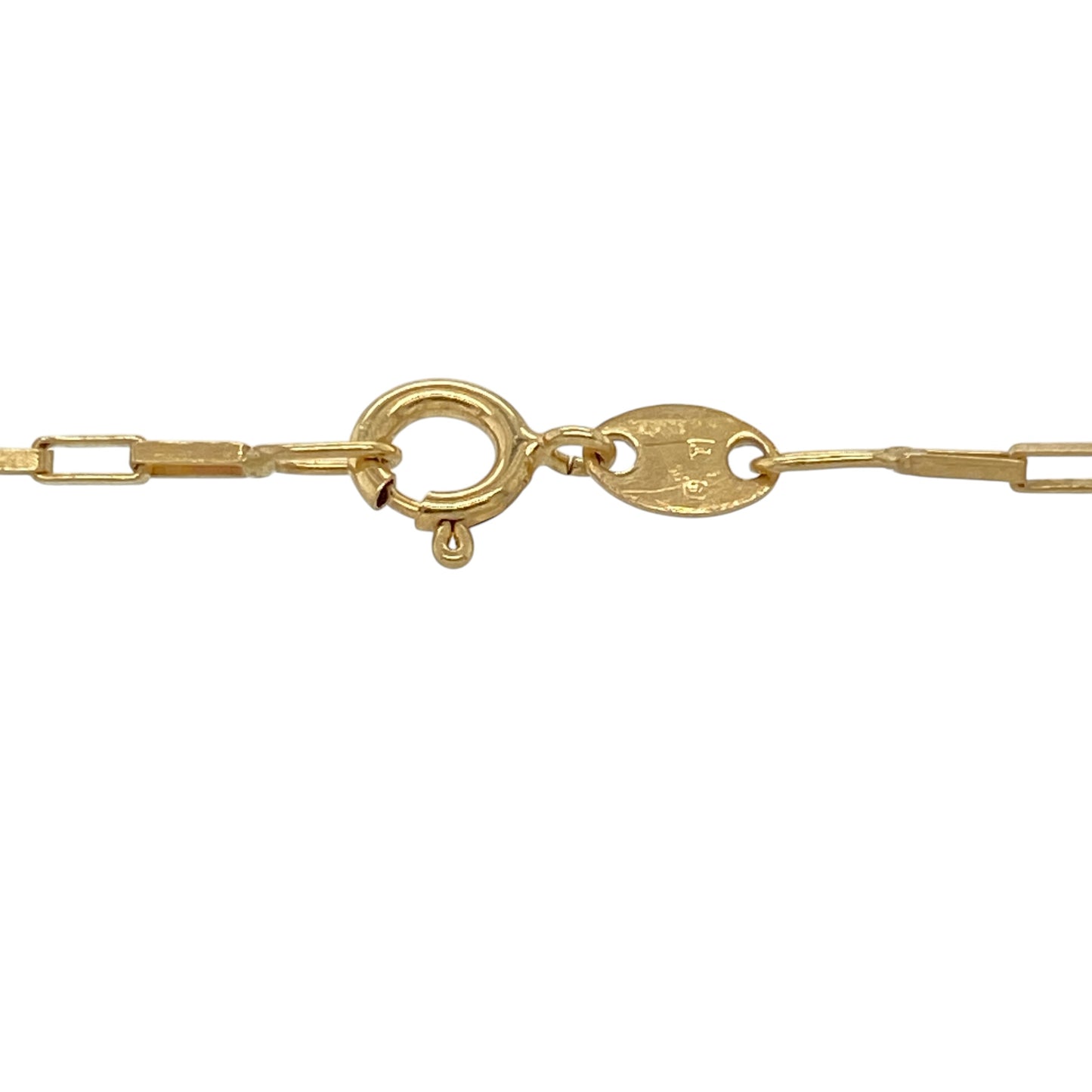 Add timeless personalised style to your jewellery collection with this pre-owned 9ct yellow gold identity long box bracelet, featuring a sleek identity plate and delicate chain design—perfect for everyday wear, gifting, or sentimental jewellery collections.

Design: The bracelet features a classic long box link chain with a polished identity plate measuring approximately 24mm by 5mm, creating a clean and elegant look with timeless appeal.