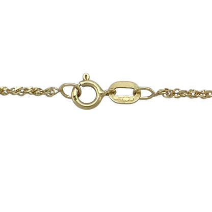 9ct Gold & Opalique Oval 18" Necklace