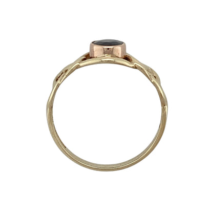 9ct Gold & Sapphire Celtic Clogau Ring