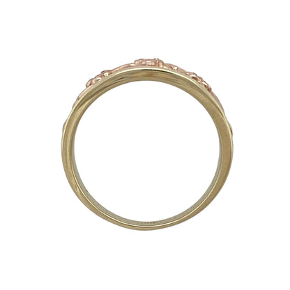 9ct Gold & Diamond Clogau Tree of Life Wide Band Ring