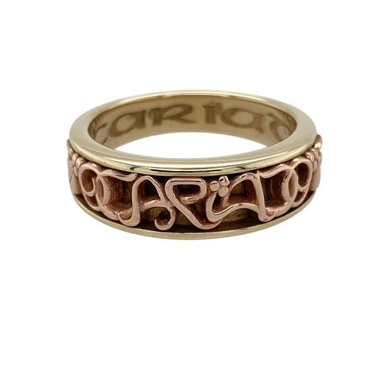 9ct Gold Clogau Cariad Band Ring