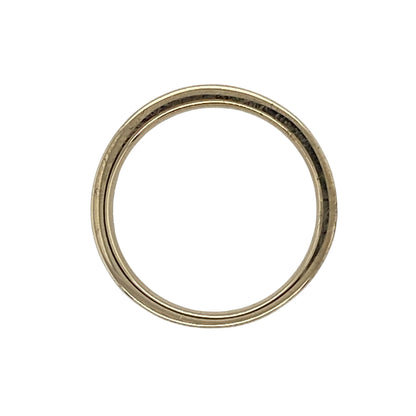 9ct Gold & Diamond Band Ring