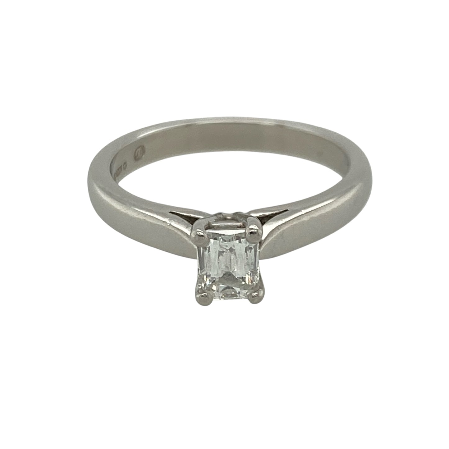 Platinum & Diamond Solitaire Ring