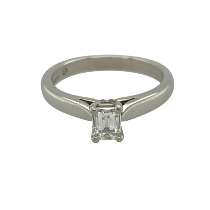 Platinum & Diamond Solitaire Ring