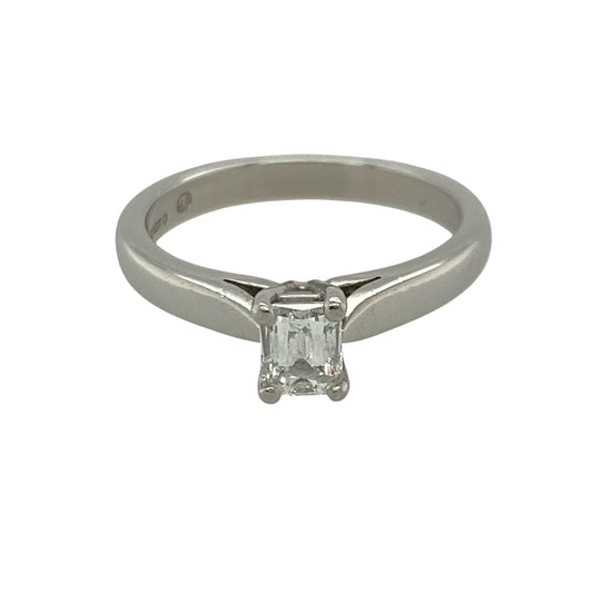 Platinum & Diamond Solitaire Ring