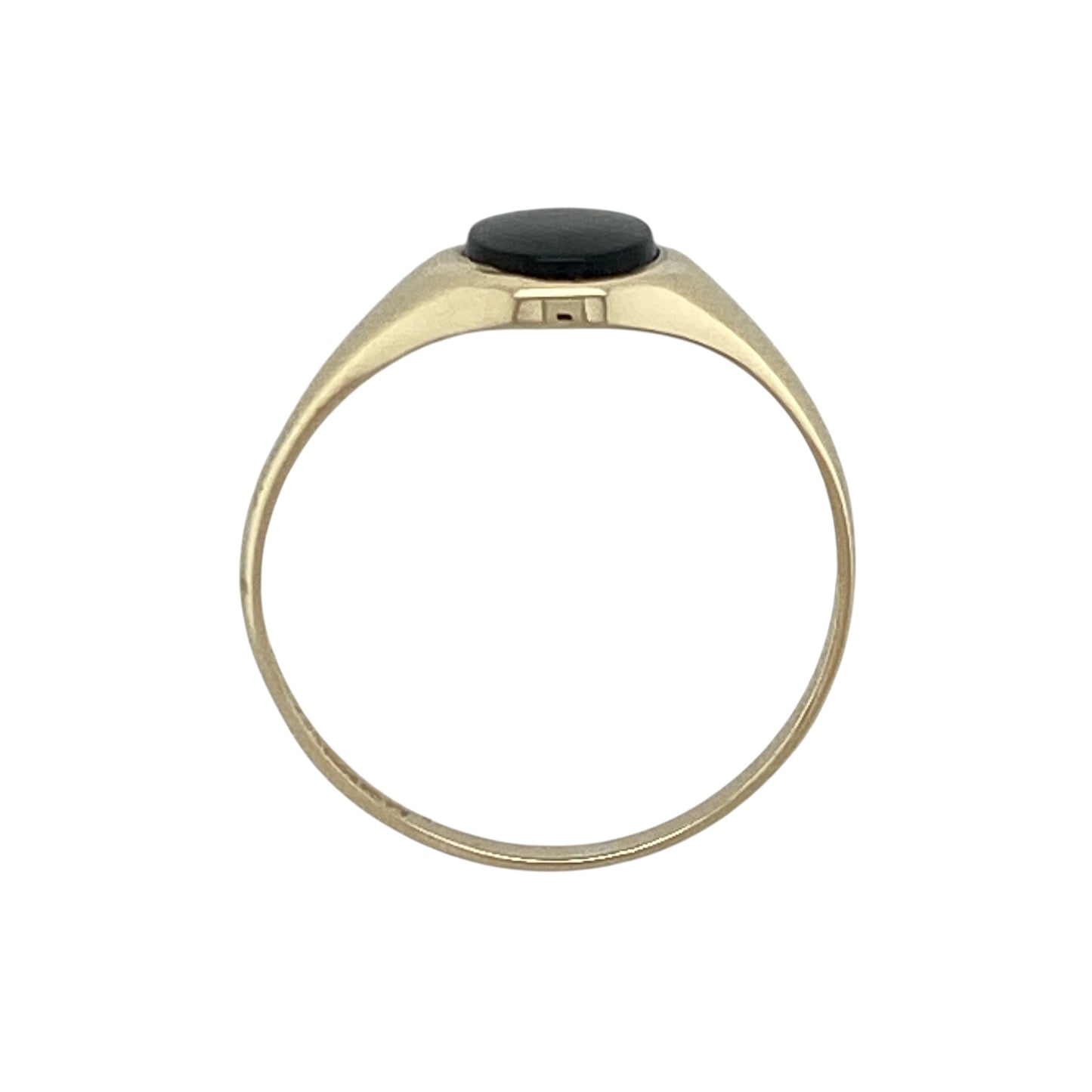 9ct Gold & Onyx Oval Signet Ring