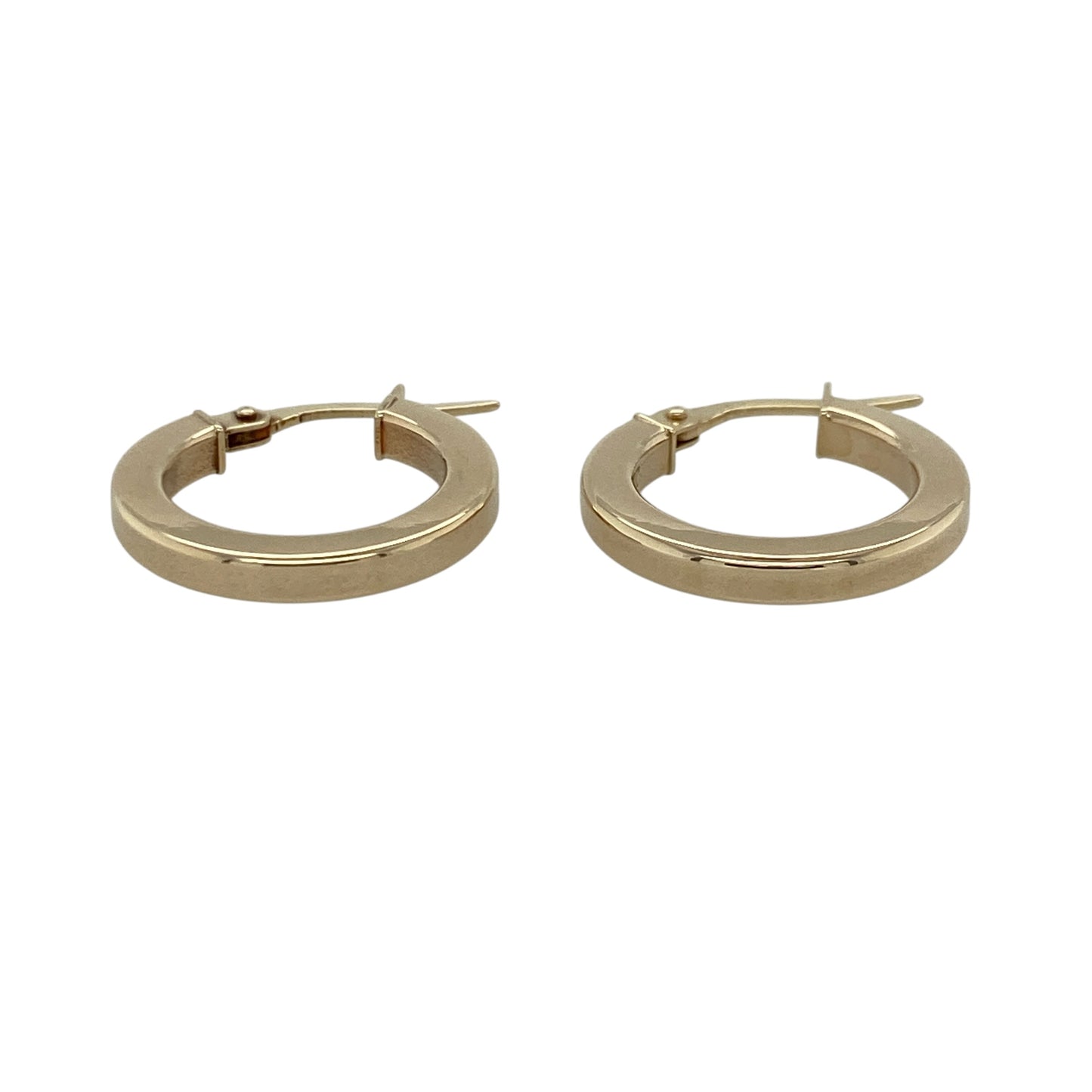 Add timeless simplicity to your jewellery collection with these pre-owned 9ct yellow gold plain hoop creole earrings, featuring a classic polished design with versatile everyday appeal—perfect for casual wear, workwear, or elegant occasion styling.

Design: The earrings feature a traditional hoop creole style with a smooth plain finish, creating a clean and timeless look that complements any outfit.