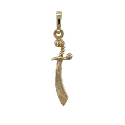 9ct Gold Sword Pendant