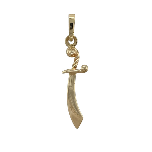 9ct Gold Sword Pendant