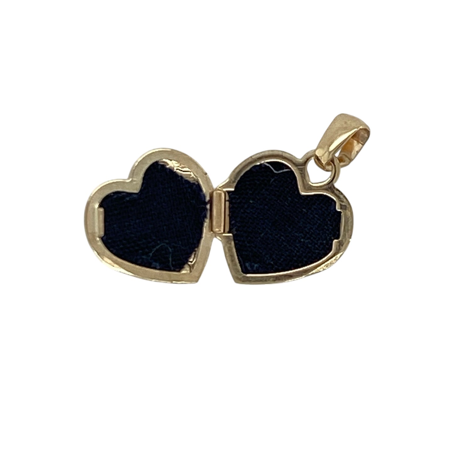 9ct Gold Small Patterned Heart Locket