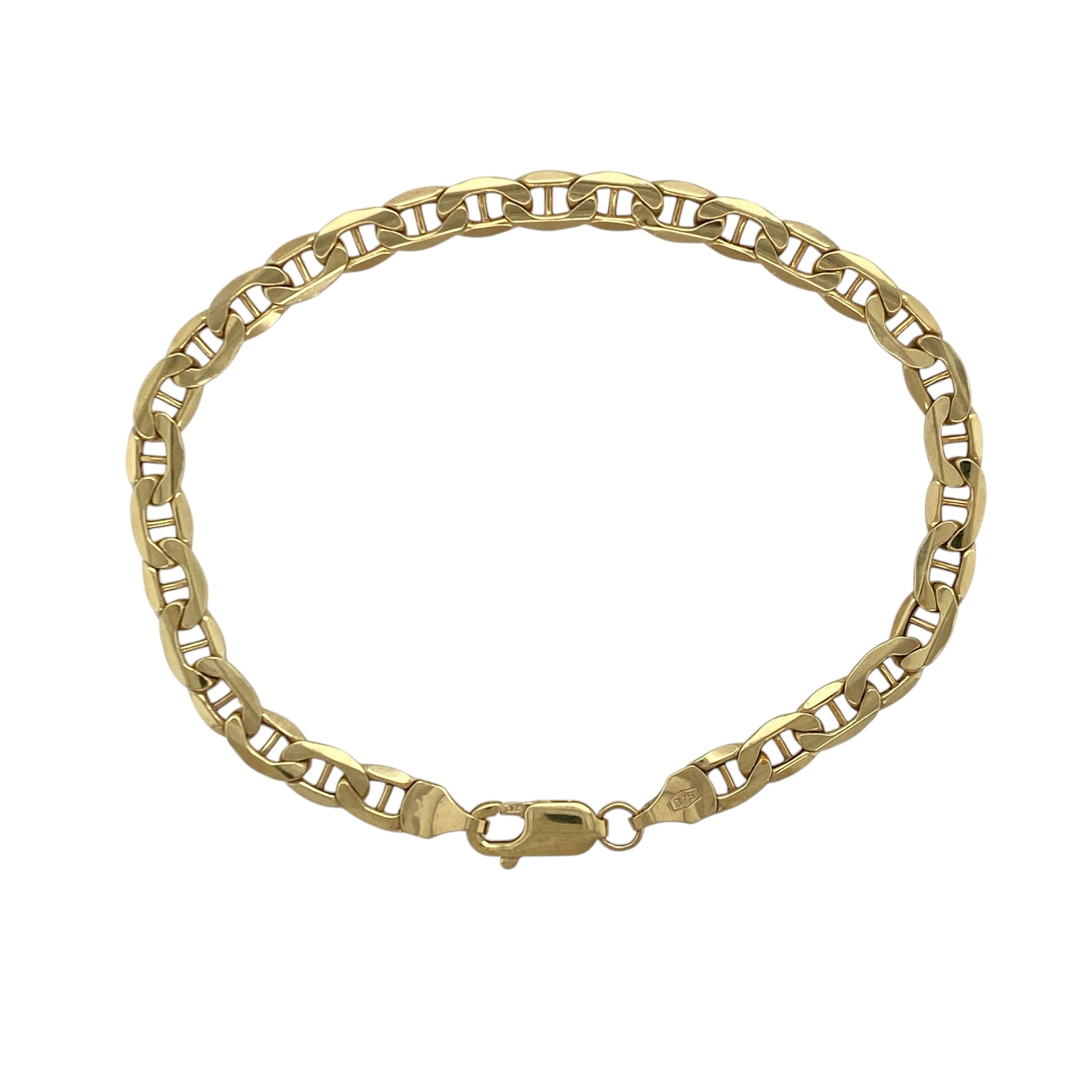9ct Gold 7.5" Anchor Bracelet